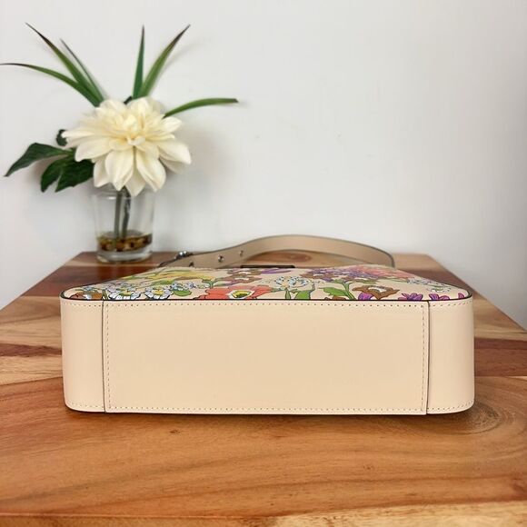 NWT Coach Eliza Shoulder Bag With Floral Print - Picture 6 of 7